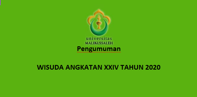Pengumuman Wisuda Angkatan XXIV Tahun 2020