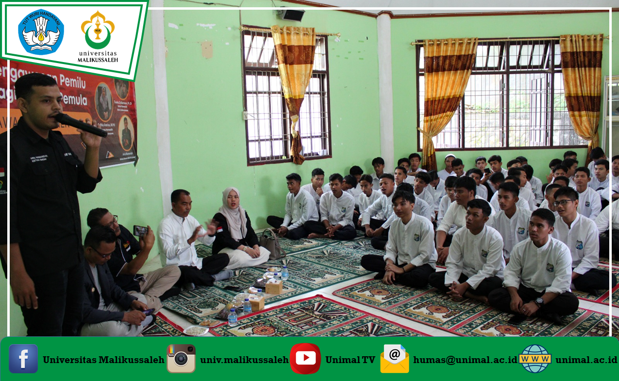 BEM Fakultas Hukum Unimal Sosialisasi Pangawasan Pemilu