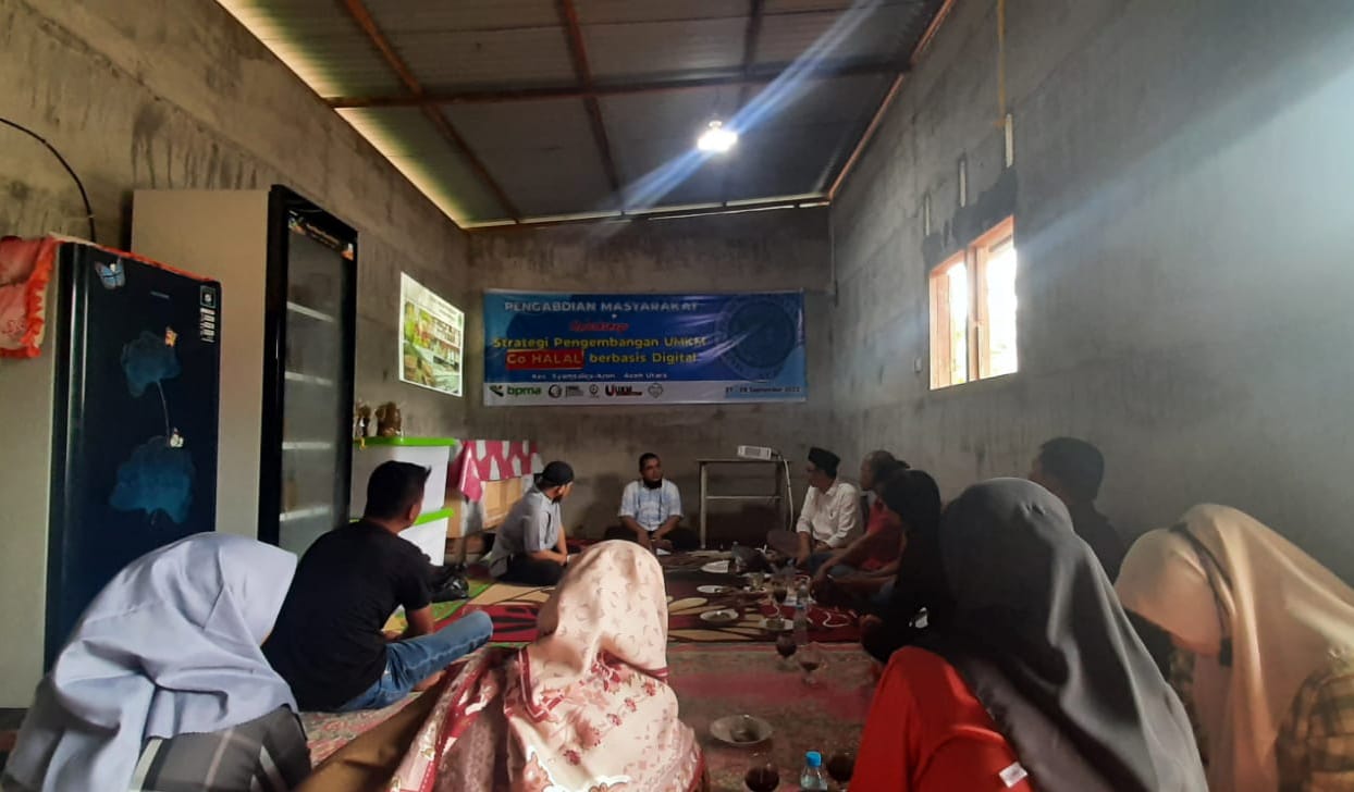 Dosen FEB Unimal Gelar Workshop Pengembangan UMKM GO HALAL Berbasis Digital