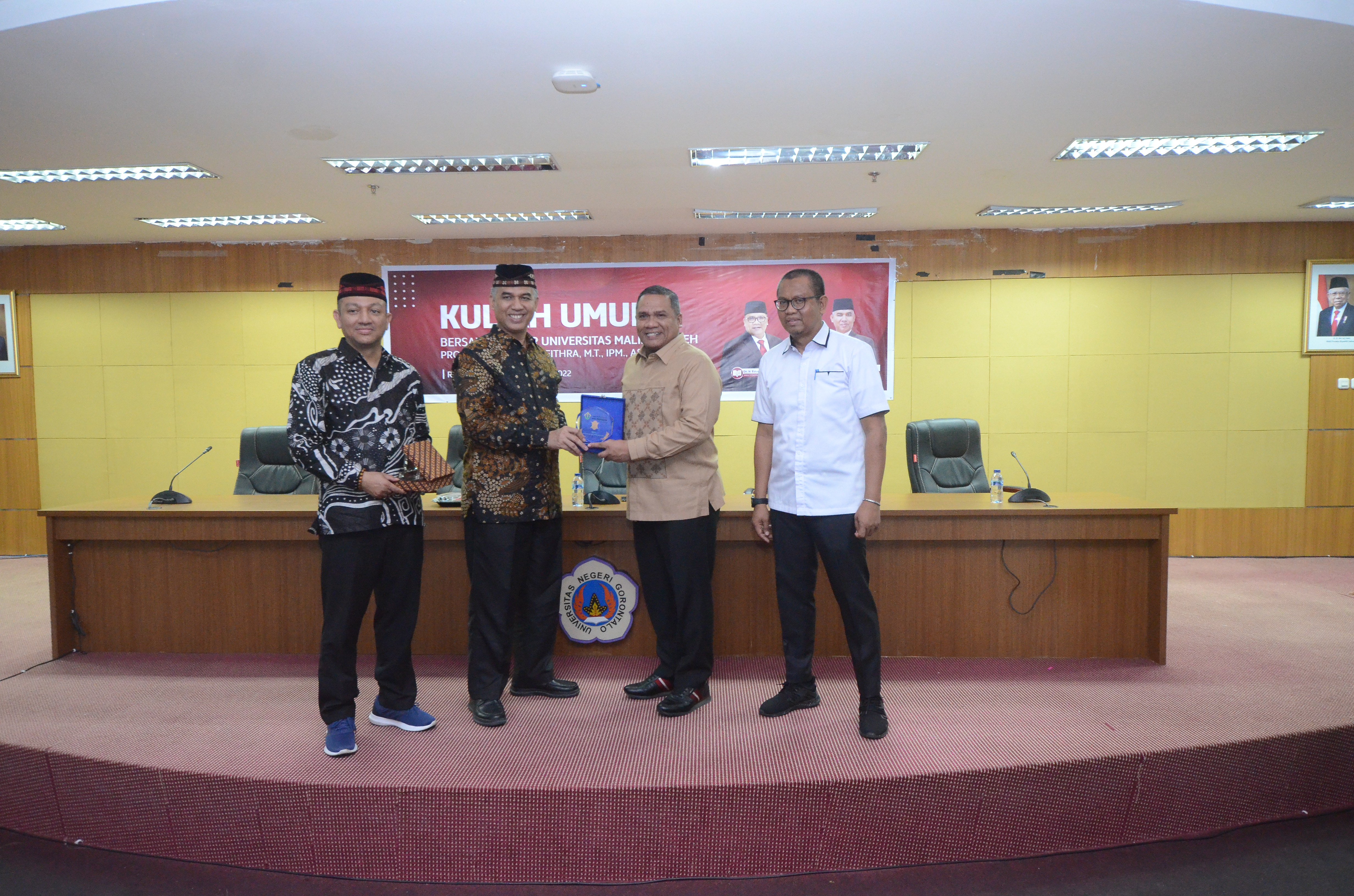 Rektor Unimal Beri Kuliah Umum di Universitas Gorontalo 2