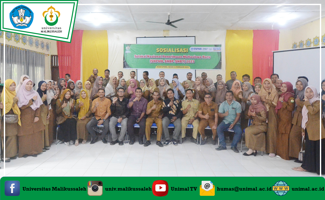 Unimal Adakan Sospro SNPMB di Dinas PK Aceh Utara