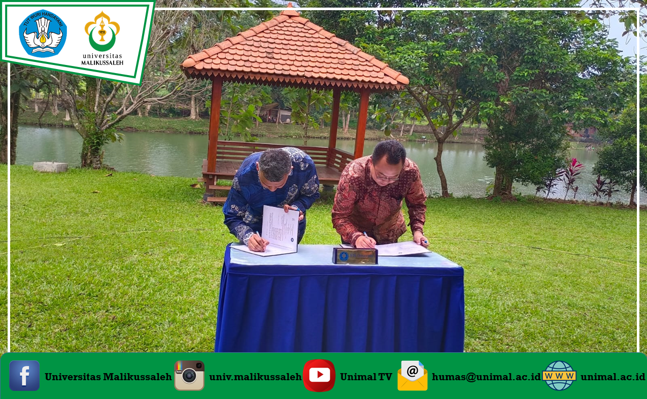 Unimal Tandatangani Perjanjian Kerja Sama dengan IPB University