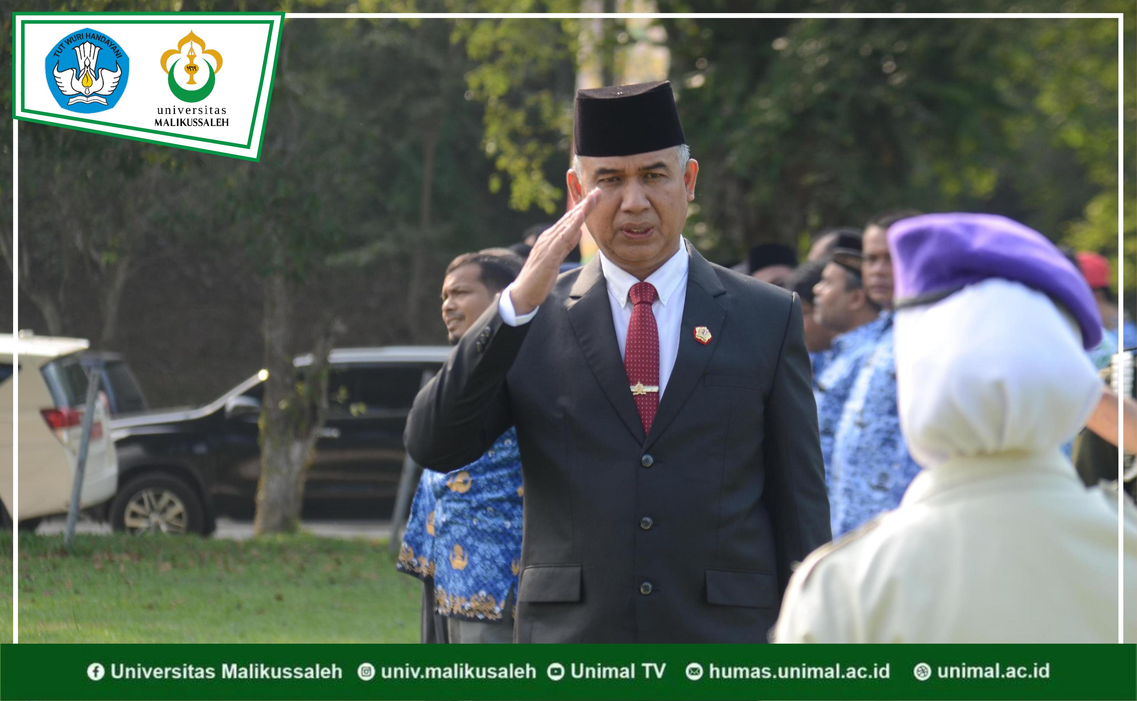 Upacara Hari Kesaktian Pancasila, Rektor Unimal: Semangat Kesatuan itu Ada di Gotong Royong